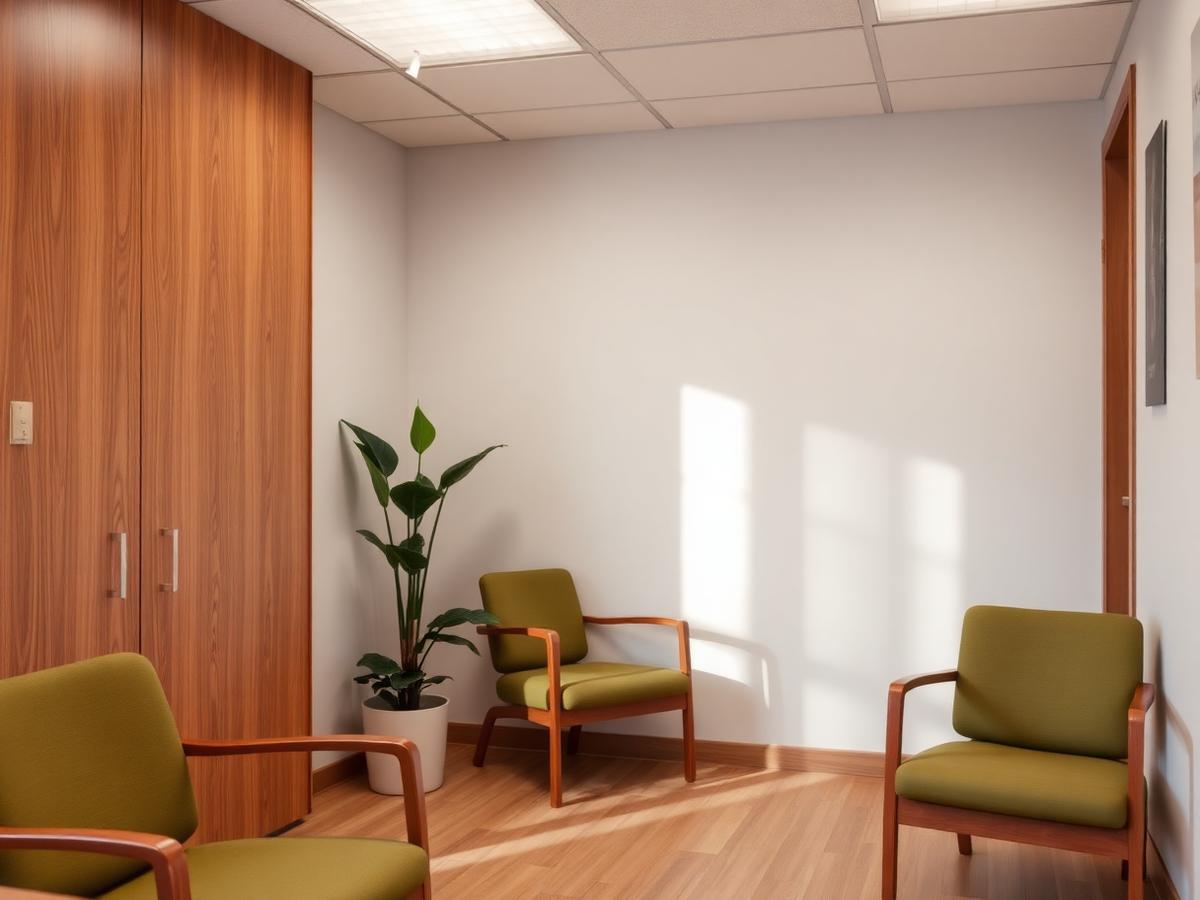 Calm, welcoming waiting area at SmileHaven Dentistry